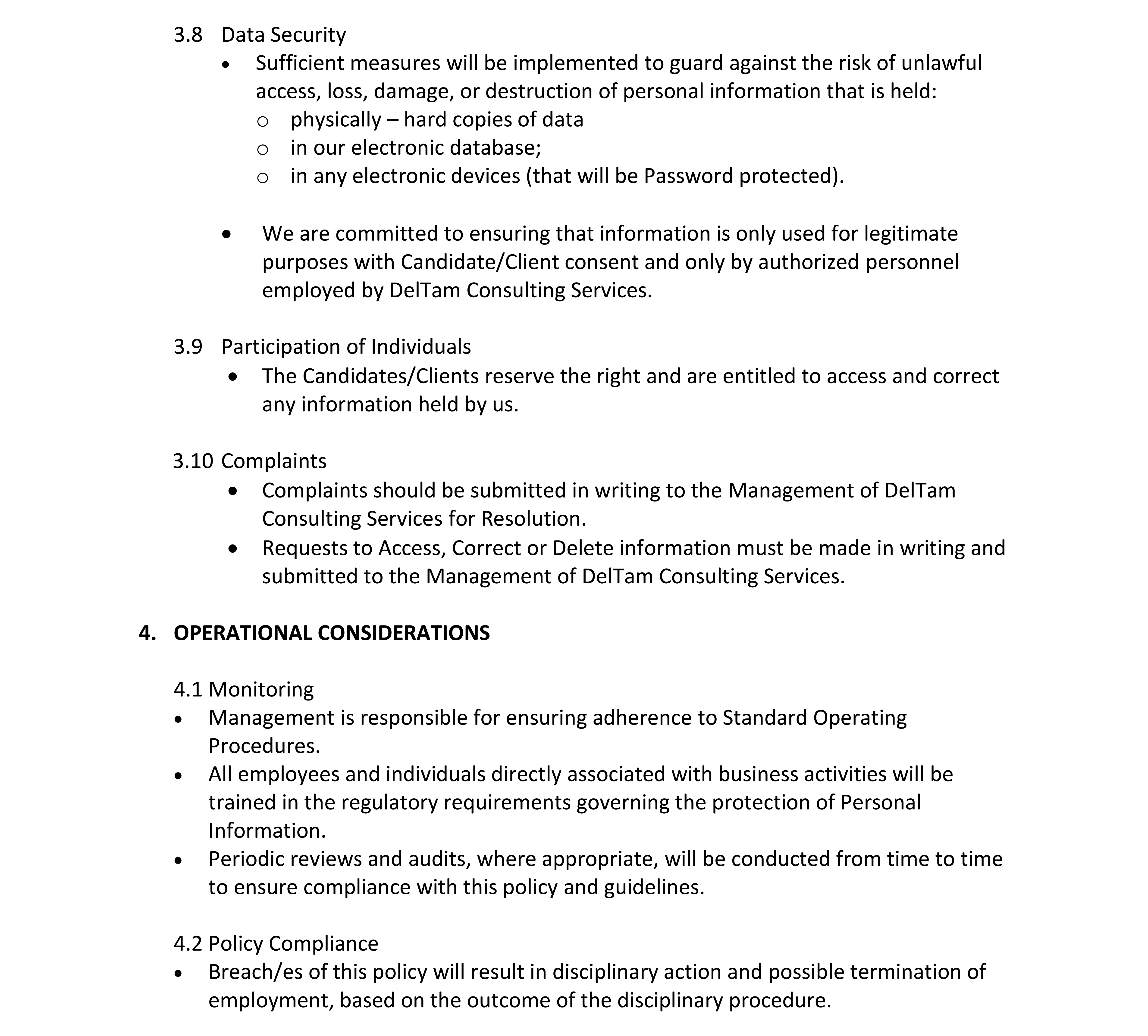 POPIA Act - DelTam Consulting Services_003
