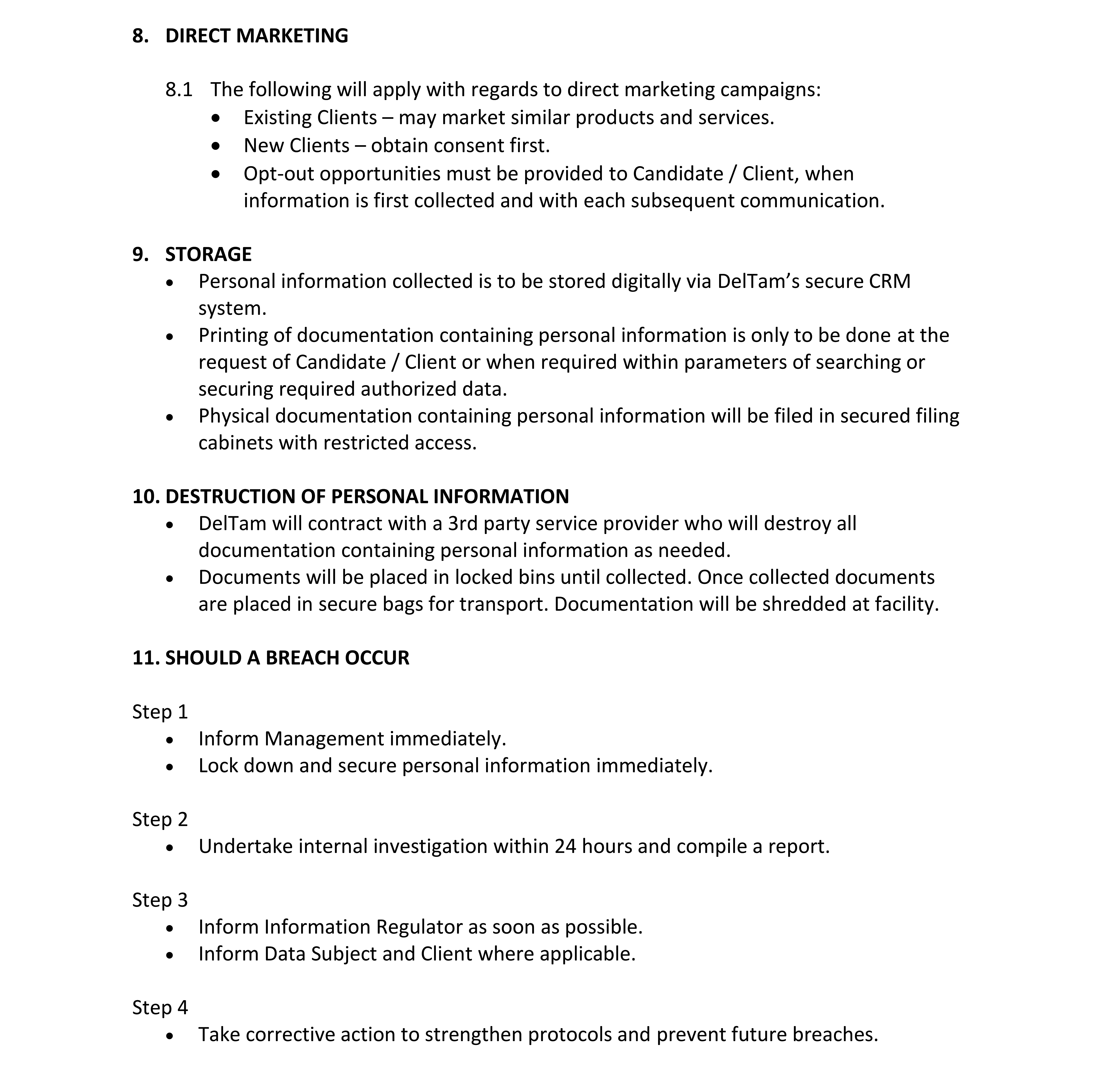 POPIA Act - DelTam Consulting Services_005